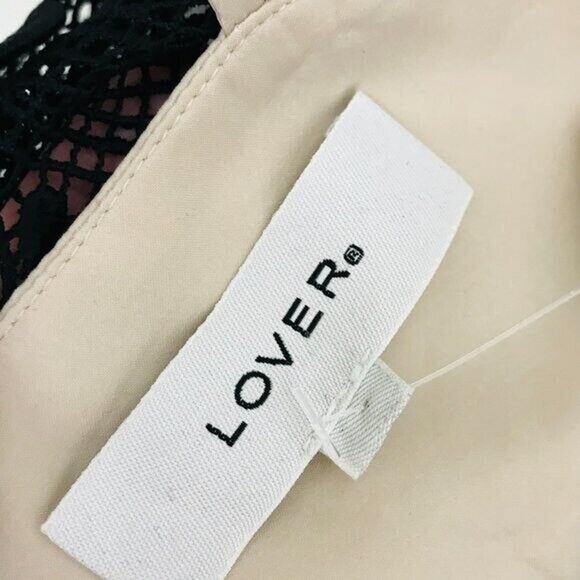 LOVER Revolve Camelia Bonded Pencil Dress Black Cocktail, 8 -NWT - Picture 9 of 11